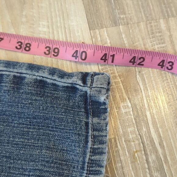 I&M Jeans Women's Size 9 Cotton Stretch Denim Faded Straight‎ Leg - Picture 9 of 12